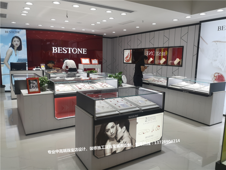 BESTONE润石珠宝水贝壹号展厅装修完工
