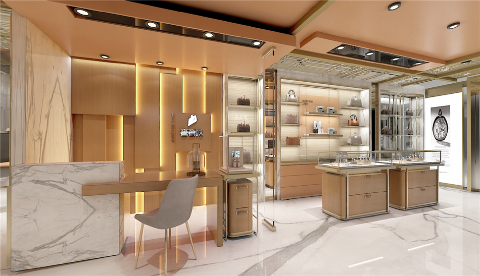 奢奢哒奢侈品专柜-奢侈品展示空间-365电子游戏-珠宝展柜设计|珠宝展柜生产厂家-