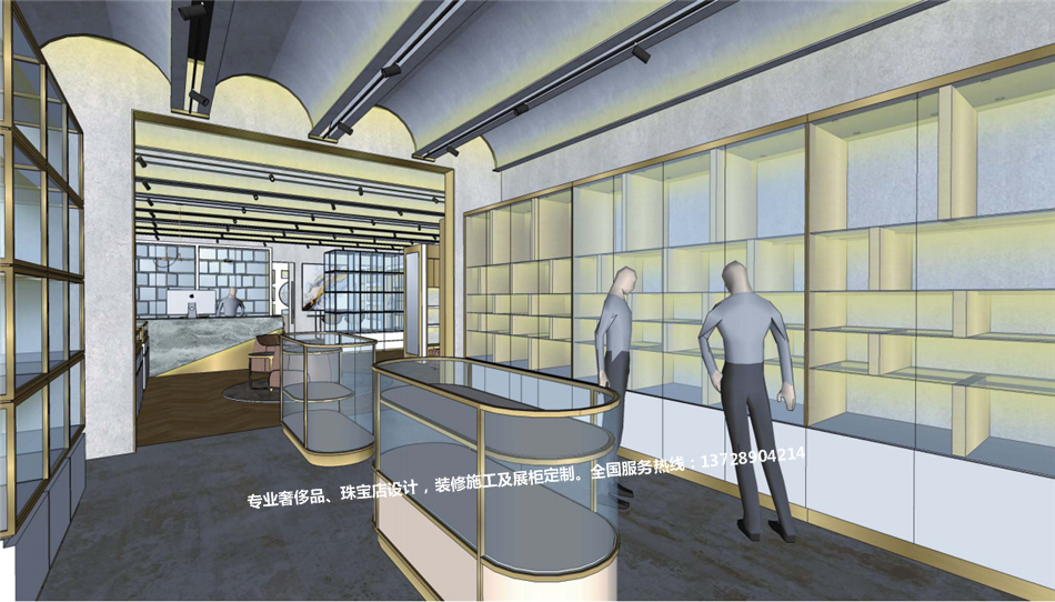 奢链客澳洲布里斯班店-奢侈品展示空间-365电子游戏-珠宝展柜设计|珠宝展柜生产厂家-