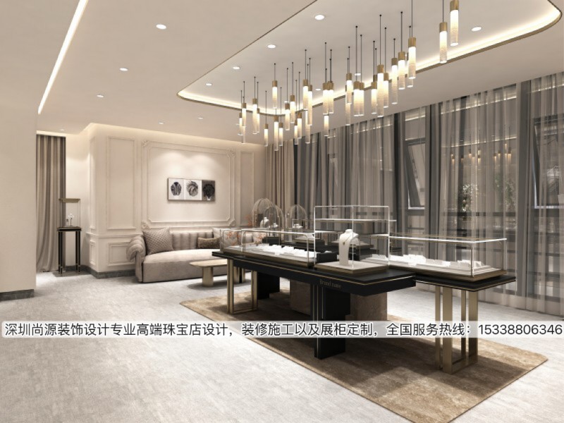 珠宝店设计气概，，总有一款你喜欢