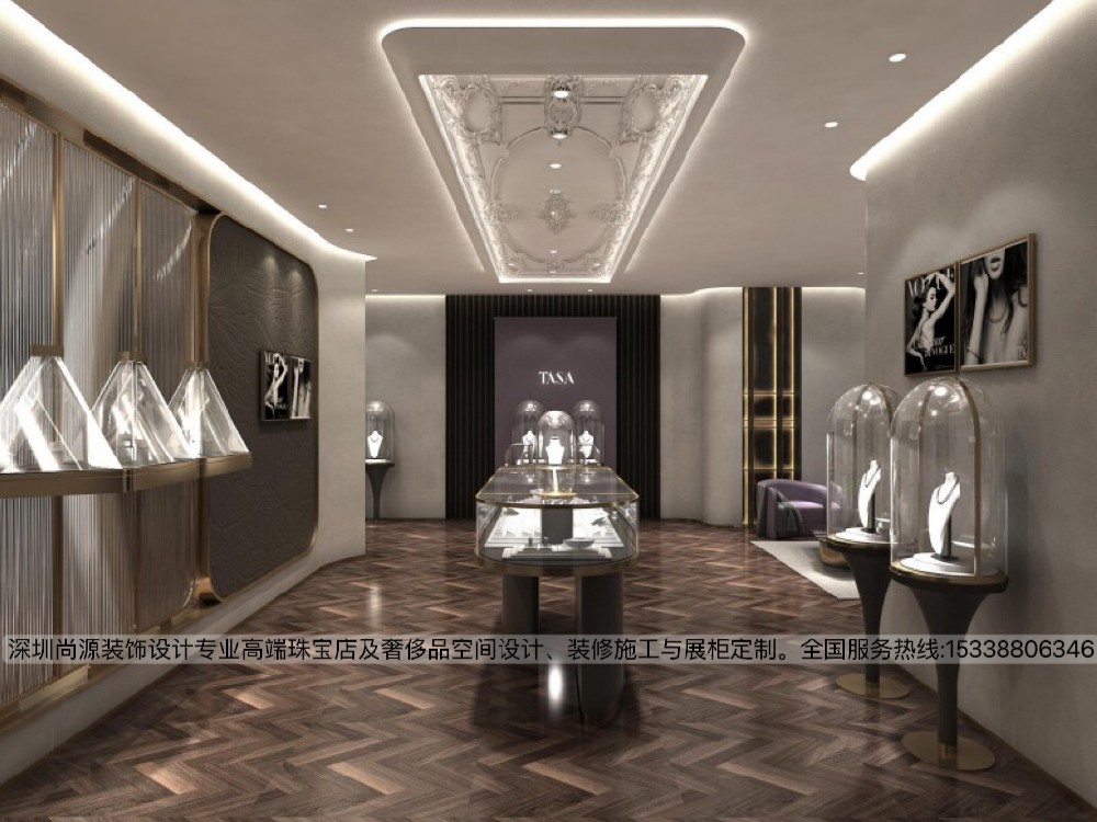 珠宝店设计怎样使用灯光打造有利空间