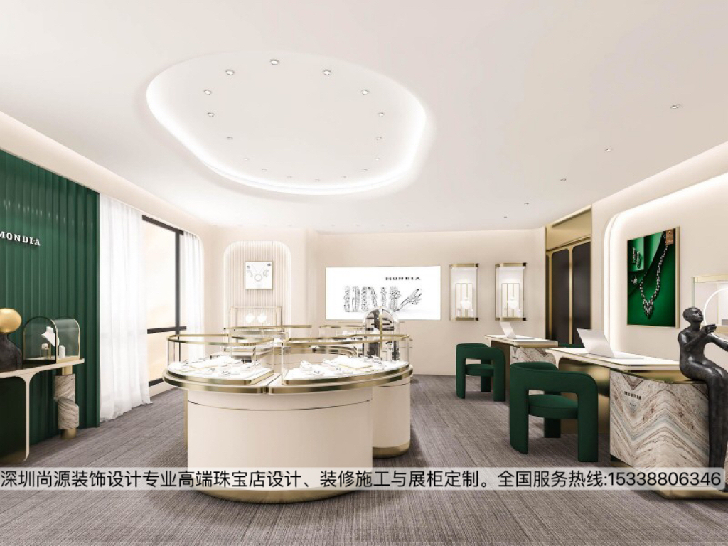 深圳365电子游戏装饰时尚珠宝事情室设计效果1.jpg