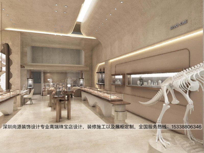 浙江台州珠宝店设计|跨越时空，，，，，，回归原始