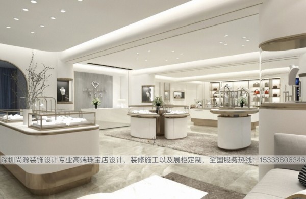 极简珠宝店设计气概，，，是怎样打造的