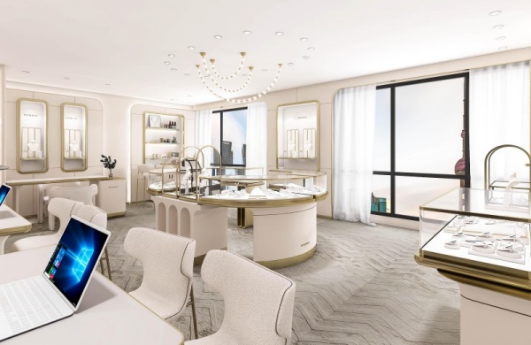 扩充珠宝店店肆空间，，，，，可以这样设计